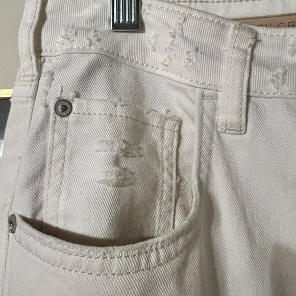 New Anthropologie Pilcro The Joey High-Rise Straight Jeans Size 28T - Picture 8 of 13